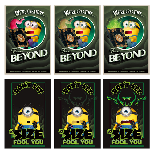 【訂貨】Minions & Monsters 劇場限定商品 - 明信片 4pcs