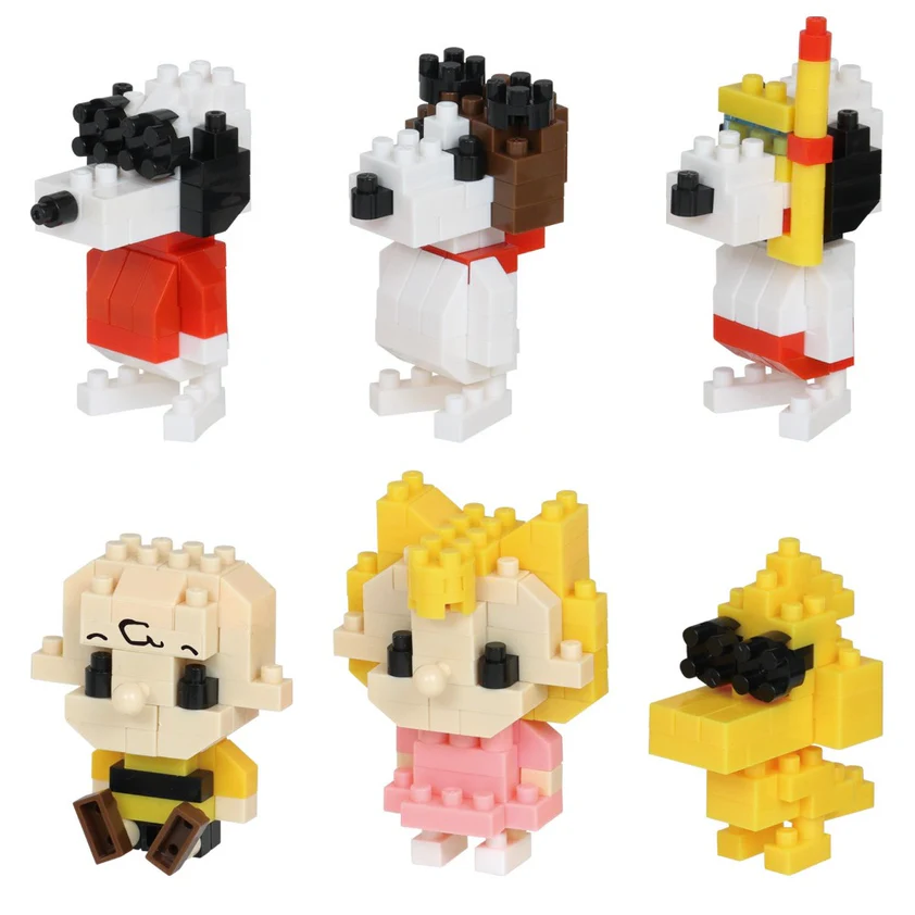 【訂貨】Nanoblock Mininano Peanuts Snoopy Vol.3 迷你積木玩具 (款式隨機)