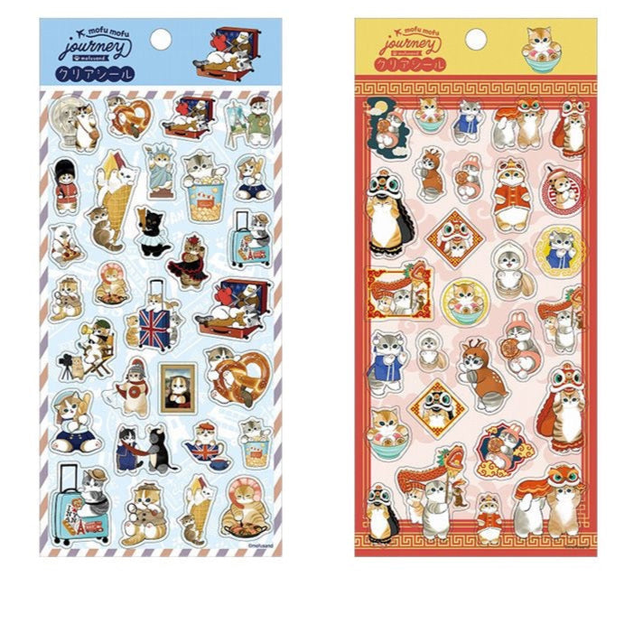 Mofusand 環遊世界系列 - 貼紙