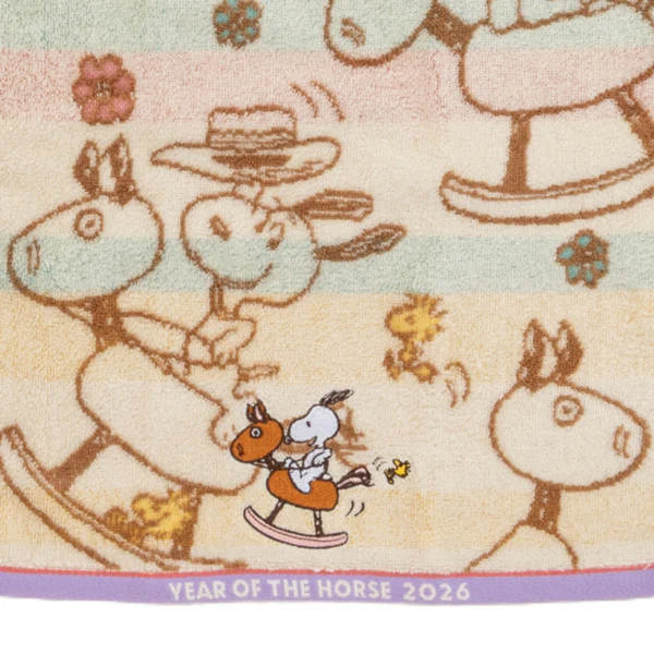 【訂貨】Snoopy 史努比 2026馬年生肖系列 - 毛巾