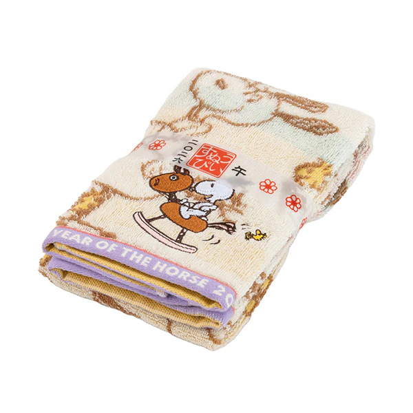 【訂貨】Snoopy 史努比 2026馬年生肖系列 - 毛巾