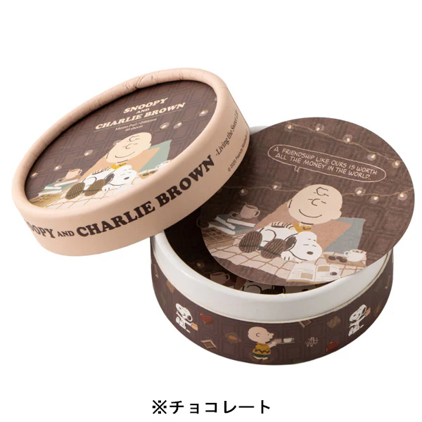 【訂貨】Peanuts Snoopy Love & Sweets Series  - 圓盒便條紙