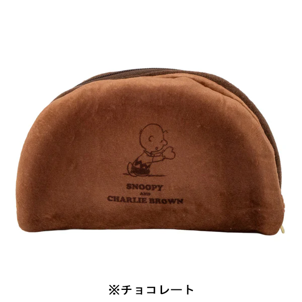 訂貨】Peanuts Snoopy Love & Sweets Series  - 奶油夾心收納包 化妝袋