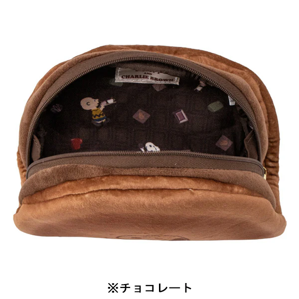 訂貨】Peanuts Snoopy Love & Sweets Series  - 奶油夾心收納包 化妝袋