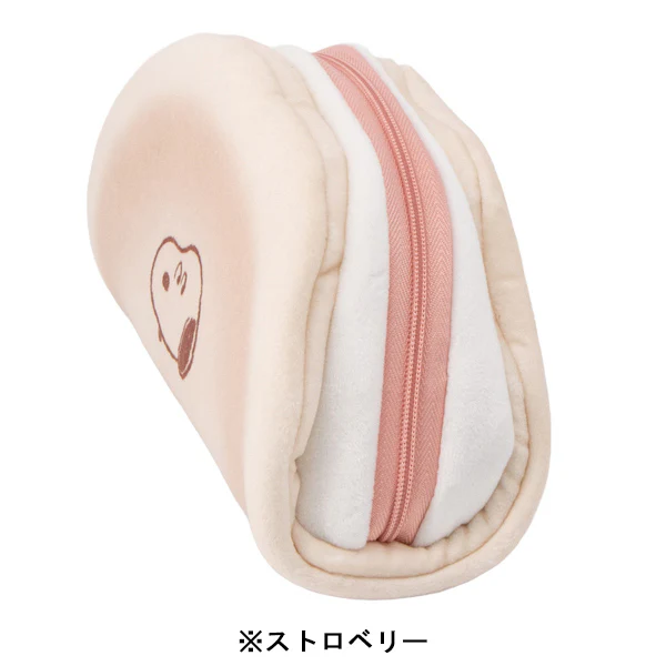 訂貨】Peanuts Snoopy Love & Sweets Series  - 奶油夾心收納包 化妝袋