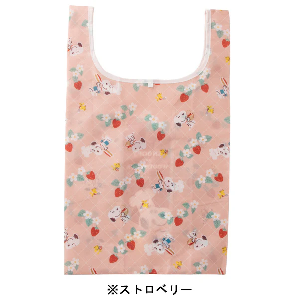 【訂貨】Peanuts Snoopy Love & Sweets Series  - 環保袋 連收納包