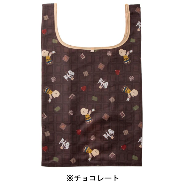 【訂貨】Peanuts Snoopy Love & Sweets Series  - 環保袋 連收納包