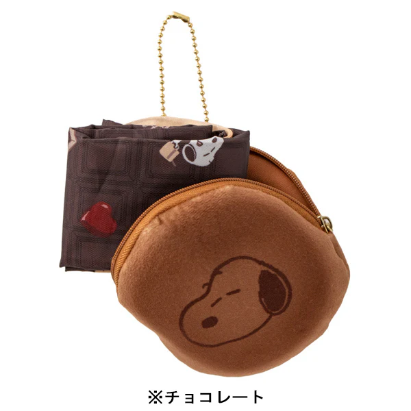 【訂貨】Peanuts Snoopy Love & Sweets Series  - 環保袋 連收納包