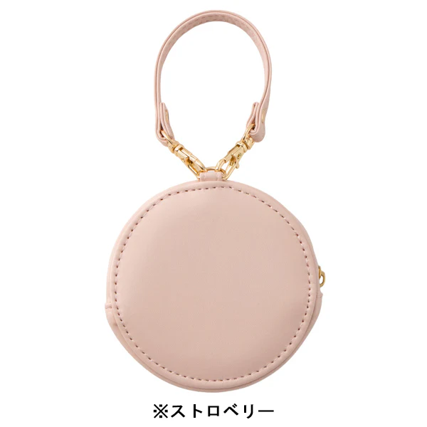 【訂貨】Peanuts Snoopy Love & Sweets Series - 圓形收納袋 小物收納 掛飾