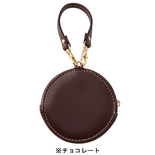 【訂貨】Peanuts Snoopy Love & Sweets Series - 圓形收納袋 小物收納 掛飾