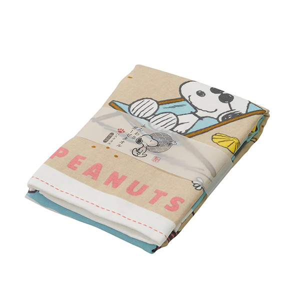 【訂貨】Snoopy 和風夏季全棉毛巾 - 浴巾