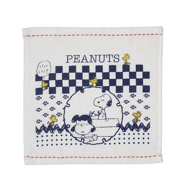 【訂貨】Snoopy 和風夏季全棉毛巾 - 小毛巾