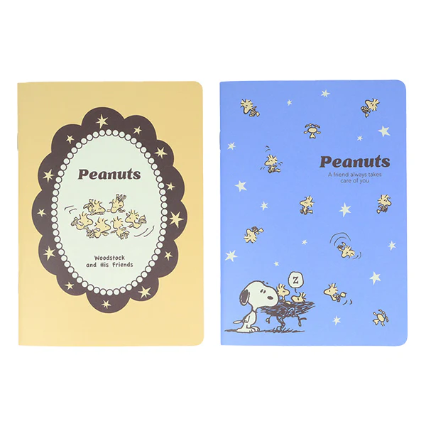 【訂貨】WOODSTOCK＆SNOOPY 第三彈 A5 Notebook 筆記簿