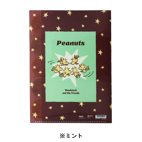 【訂貨】WOODSTOCK＆SNOOPY 第三彈 - 5-Pockets File
