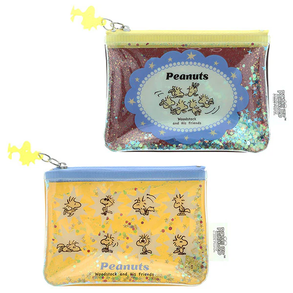 【訂貨】WOODSTOCK＆SNOOPY 第三彈 - 閃片迷你小包 拉鍊袋