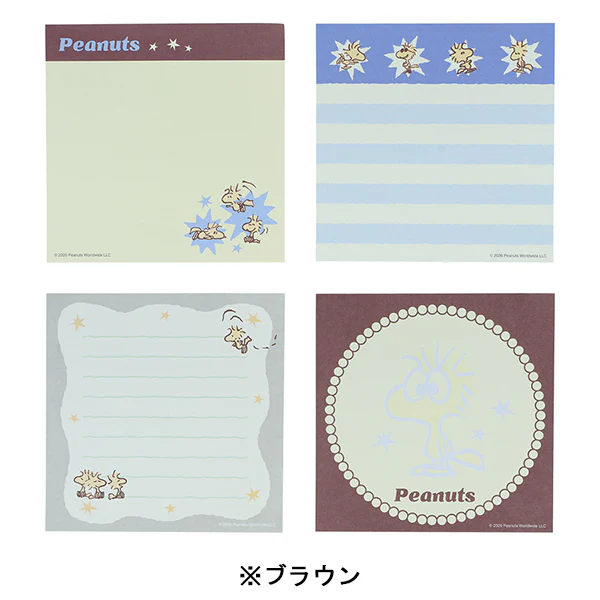 【訂貨】WOODSTOCK＆SNOOPY 第三彈 - Square Memo
