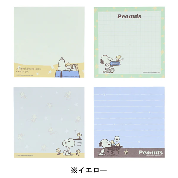 【訂貨】WOODSTOCK＆SNOOPY 第三彈 - Square Memo