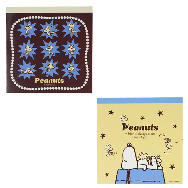 【訂貨】WOODSTOCK＆SNOOPY 第三彈 - Square Memo
