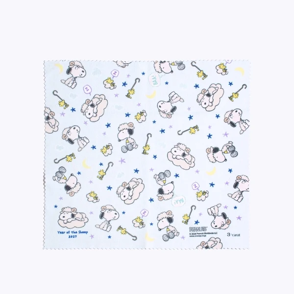 【訂貨】Snoopy 史努比 2027 羊年生肖系列 - 眼鏡防霧抹布
