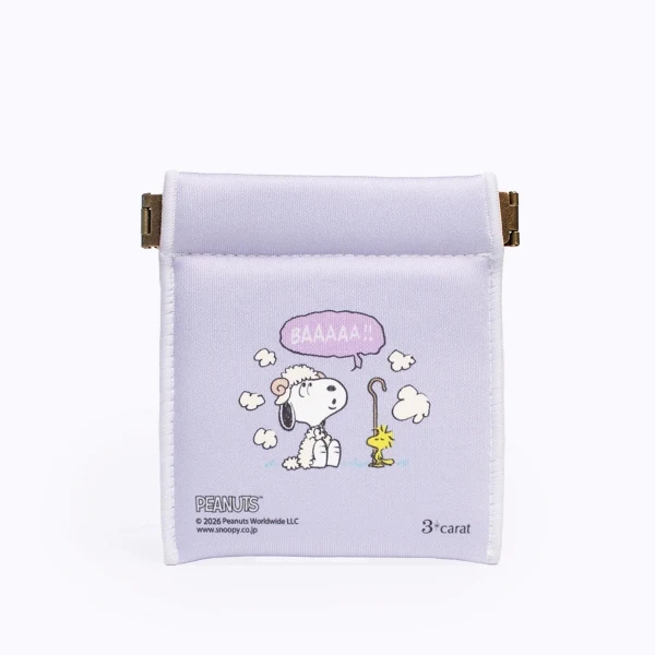【訂貨】Snoopy 史努比 2027 羊年生肖系列 - 彈簧開口小袋 迷你收納袋