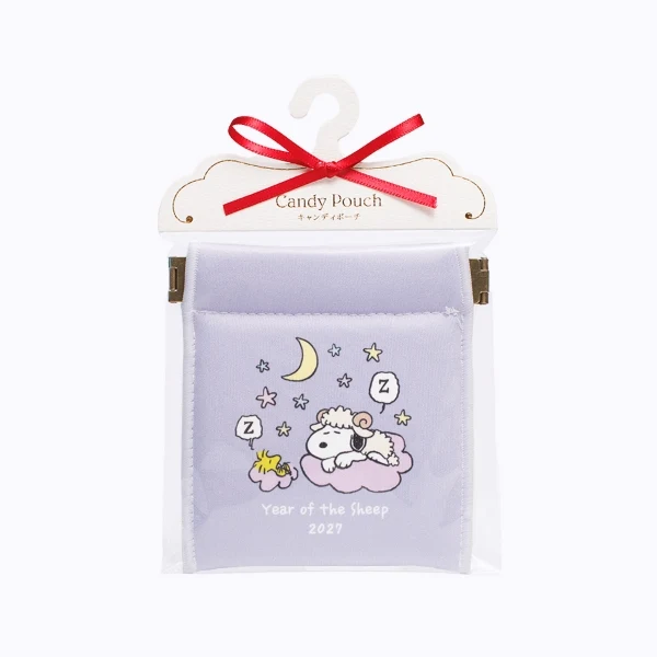 【訂貨】Snoopy 史努比 2027 羊年生肖系列 - 彈簧開口小袋 迷你收納袋