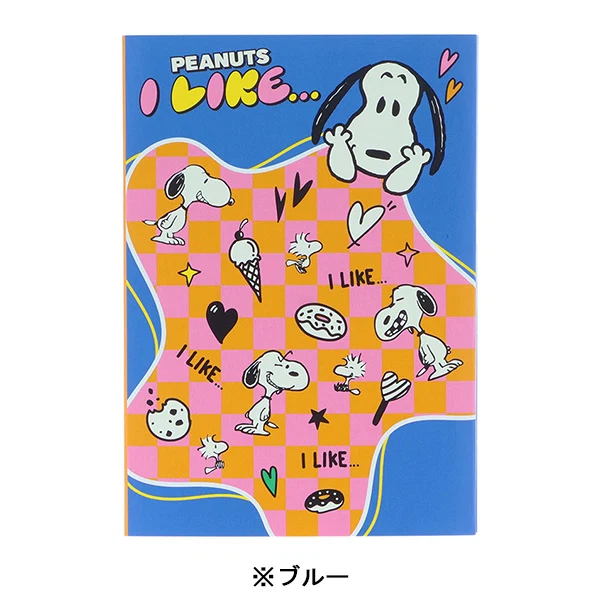 【訂貨】Peanuts Snoopy I Like.. 趣怪表情系列 - 翻頁便條本