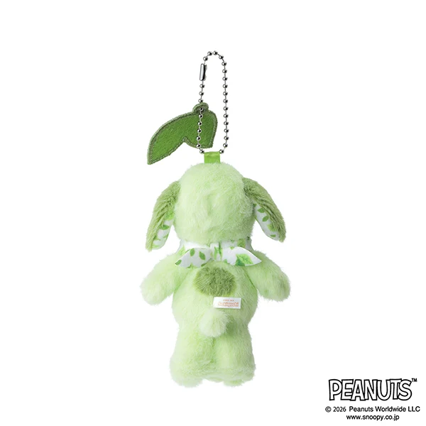 [Order Now] Peanuts Snoopy Japanese Style Plush Toy Keychain - Cherry Blossom / Matcha