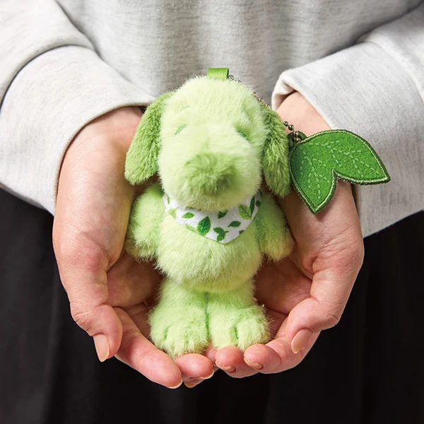 [Order Now] Peanuts Snoopy Japanese Style Plush Toy Keychain - Cherry Blossom / Matcha