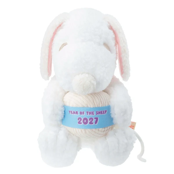 【訂貨】Snoopy 史努比 羊年生肖系列 公仔 2027（大）