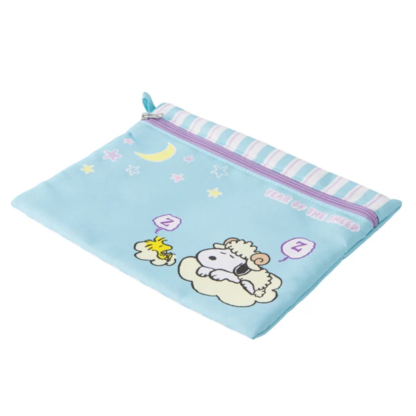 【訂貨】Snoopy 史努比 2027 羊年生肖系列 - 綿羊 Snoopy 3連收納袋