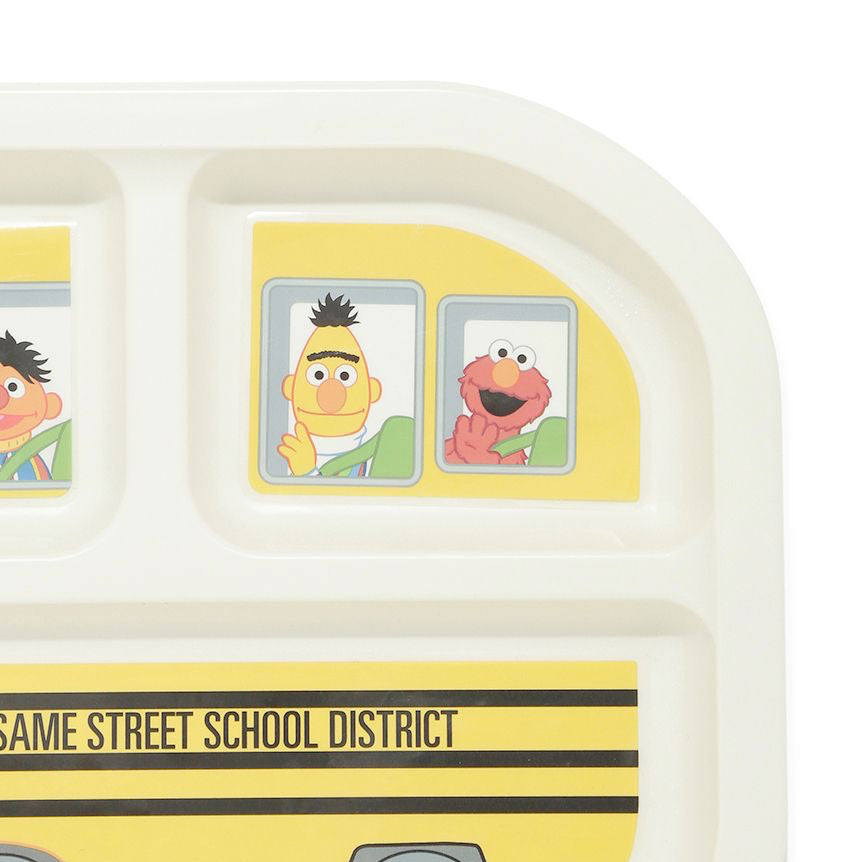 Sesame Street Market 小童用餐碟 - School Bus