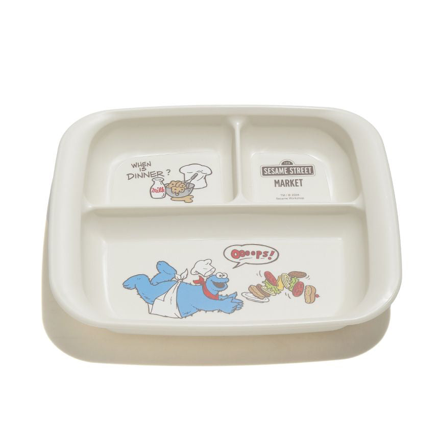 Sesame Street Market 小童用餐碟 - Cookie Monster