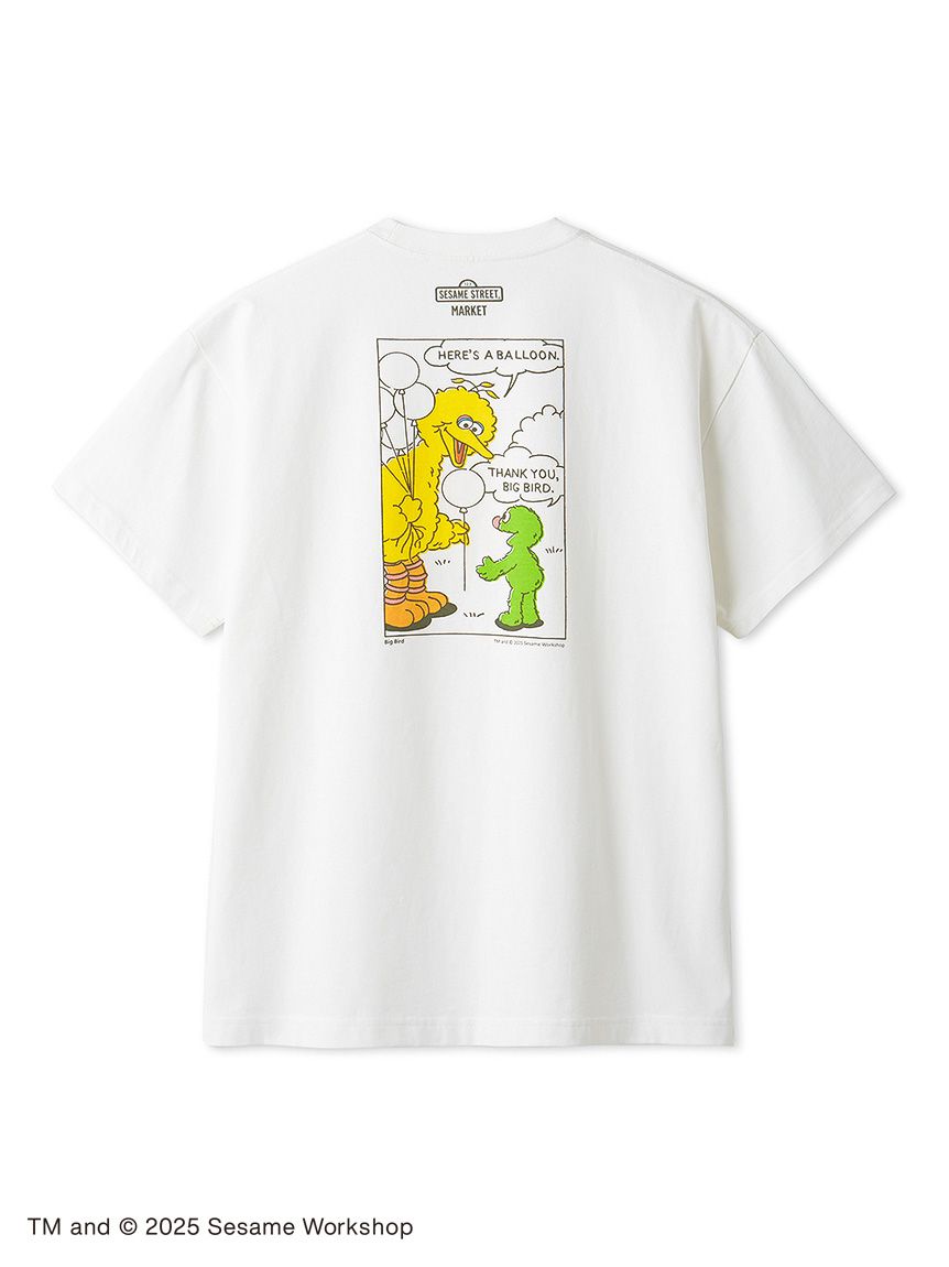 Sesame Street Market Comic Art Tshirt - Big Bird