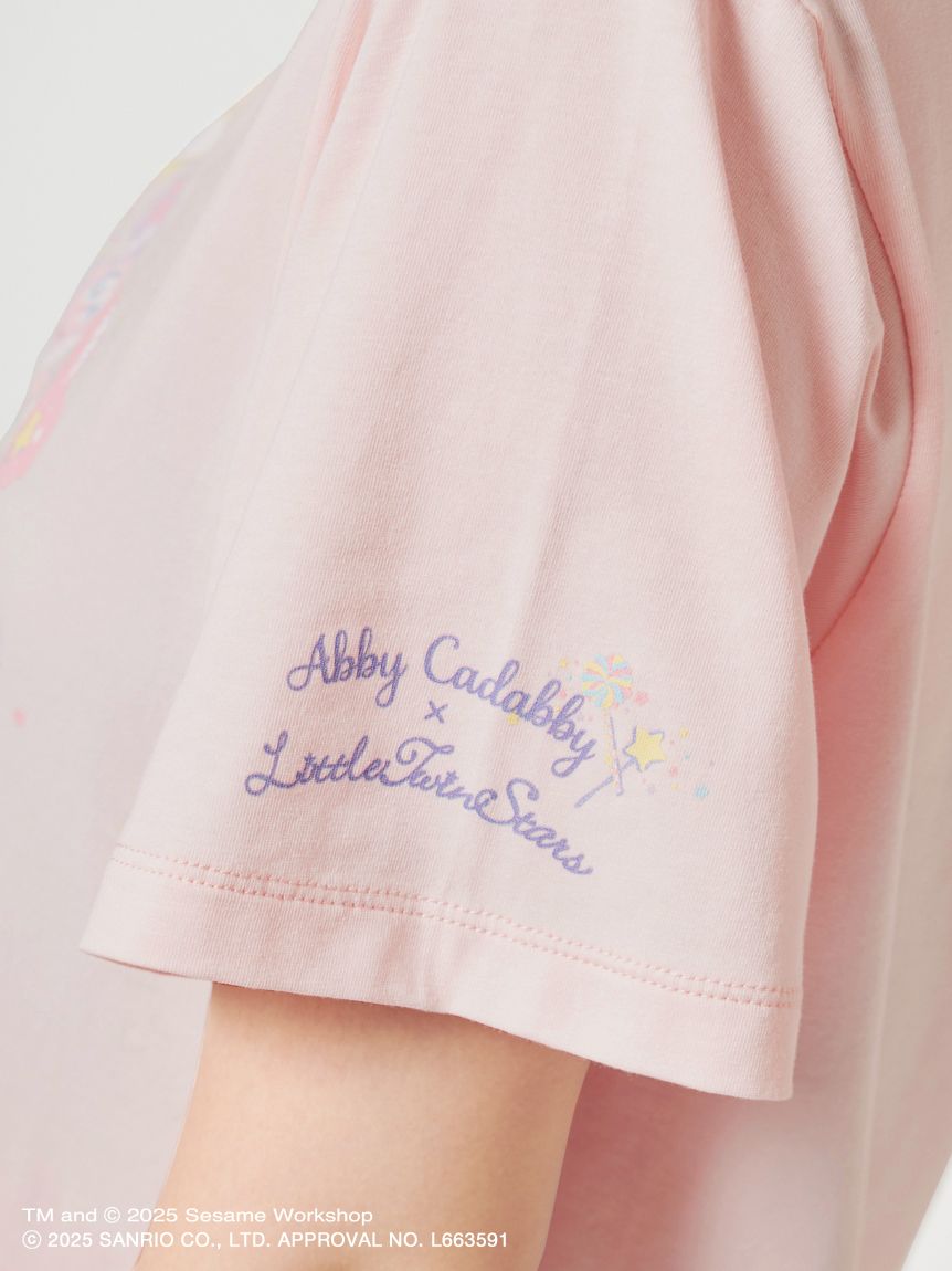 【訂貨】Sesame Street Market Abby x Little Twin Stars - Tshirt 及短褲套裝
