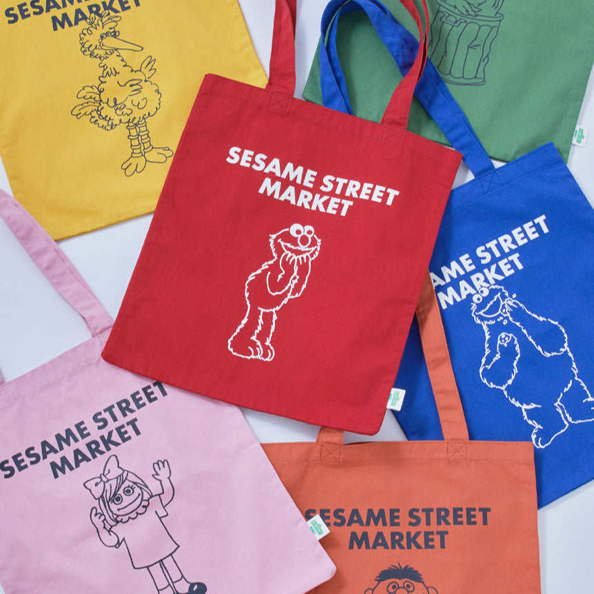 Sesame Street Market Sketch Tote Bag 手提袋