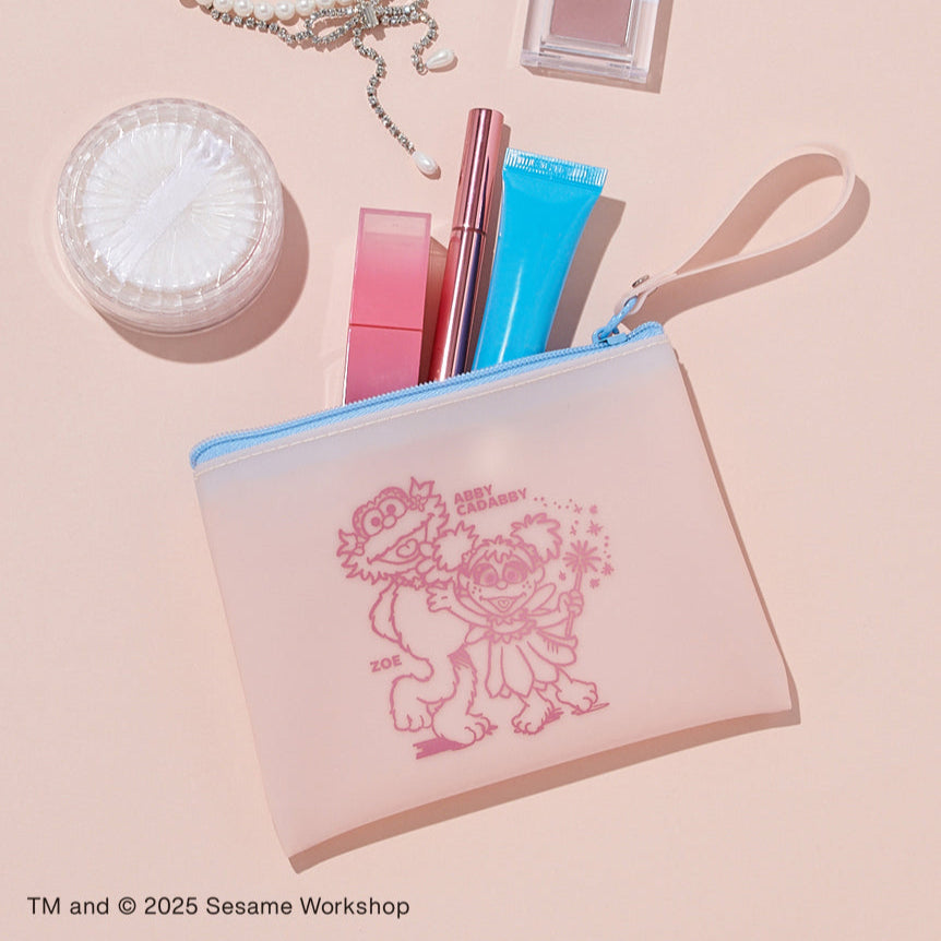 Sesame Street Market Hoppin' Spring - PVC Pouch Zoe & Abby