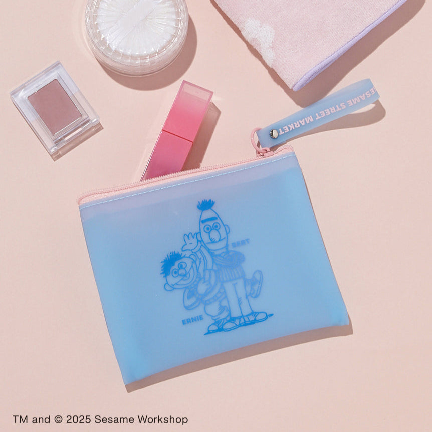 Sesame Street Market Hoppin' Spring - PVC Pouch Ernie & Bert