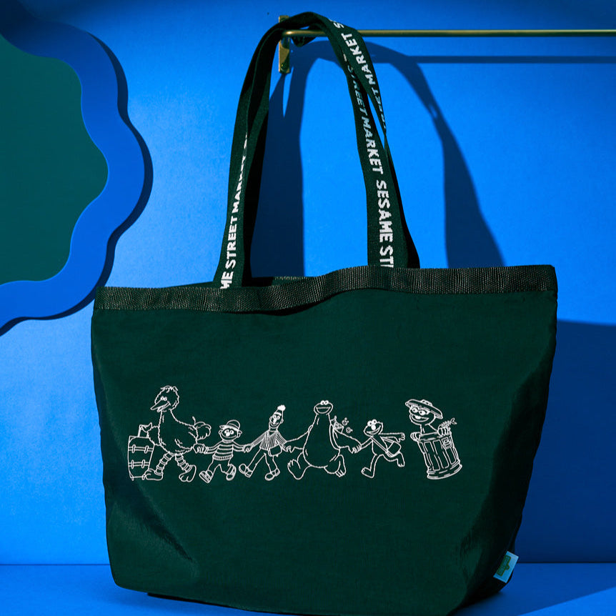 【訂貨】Sesame Street Market Have A Nice Trip - 大容量行李袋 旅行袋