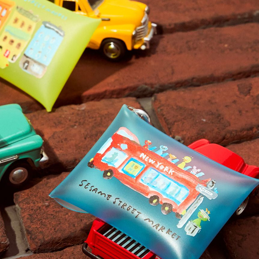 Sesame Street Market Hello! New York - Multi Pouch 多用途迷你收納包