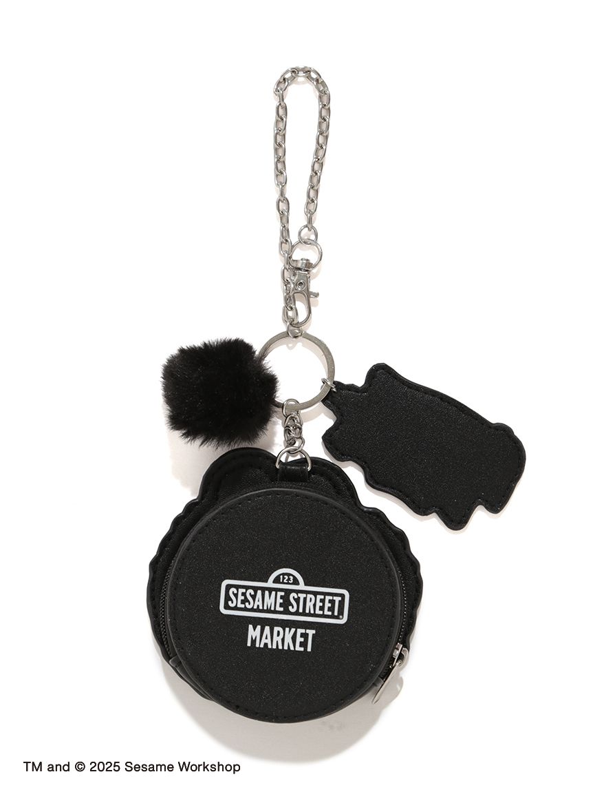 【訂貨】Sesame Street Market BOO! FRIENDS - 仿皮大頭掛飾