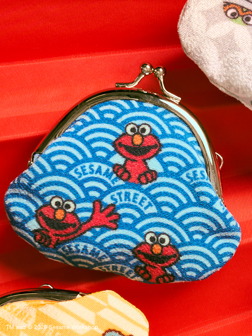 【訂貨】Sesame Street Market Nippon Japanese Style Souvenirs 芝麻街日式系列 - 口金包 散銀包 零錢包