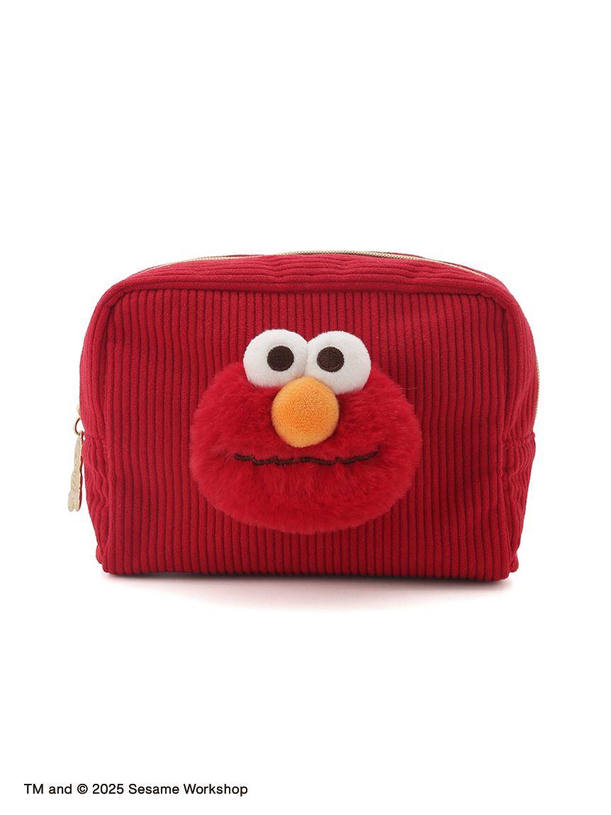 【訂貨】Sesame Street Market Cozy Holiday - Face Pouch 化妝袋 (Elmo)