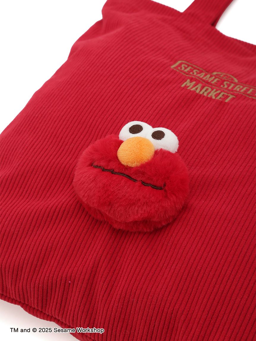 【訂貨】Sesame Street Market Cozy Holiday - Face Tote Bag (Elmo)