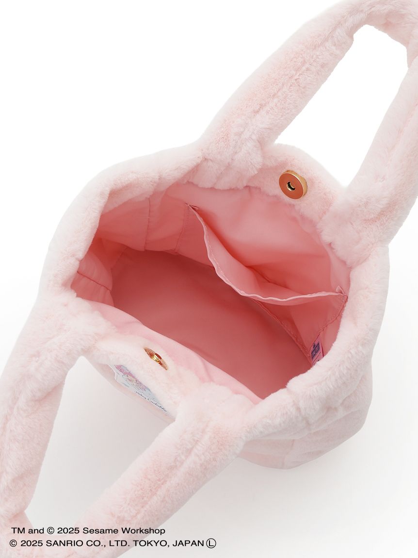 【訂貨】Sesame Street Market Abby x Little Twin Stars - 毛毛手提袋（兩色可選）