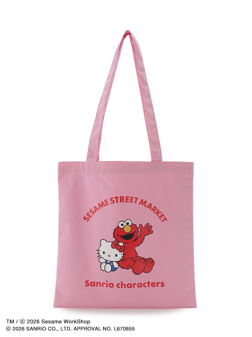 【預訂｜7月底】Sesame Street Market x Sanrio - 布袋 Elmo Cookie Monster Oscar Big Bird