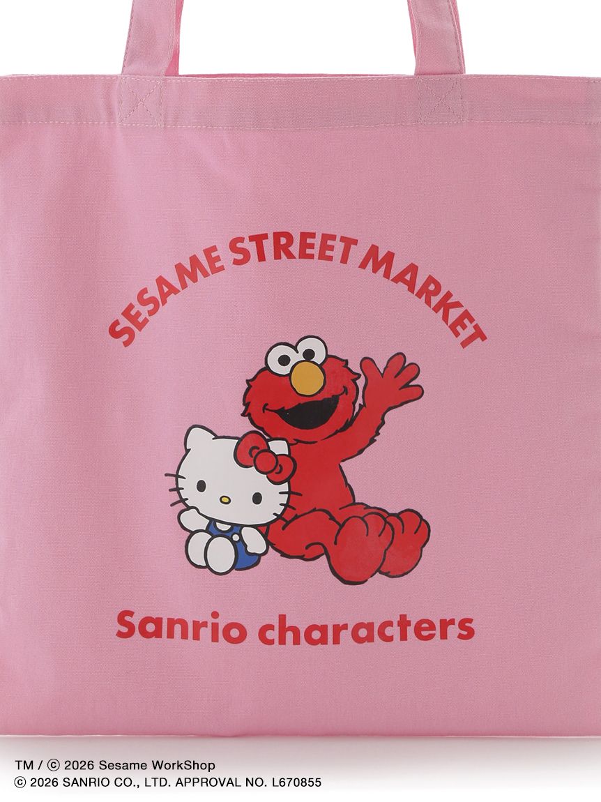 【預訂｜7月底】Sesame Street Market x Sanrio - 布袋 Elmo Cookie Monster Oscar Big Bird