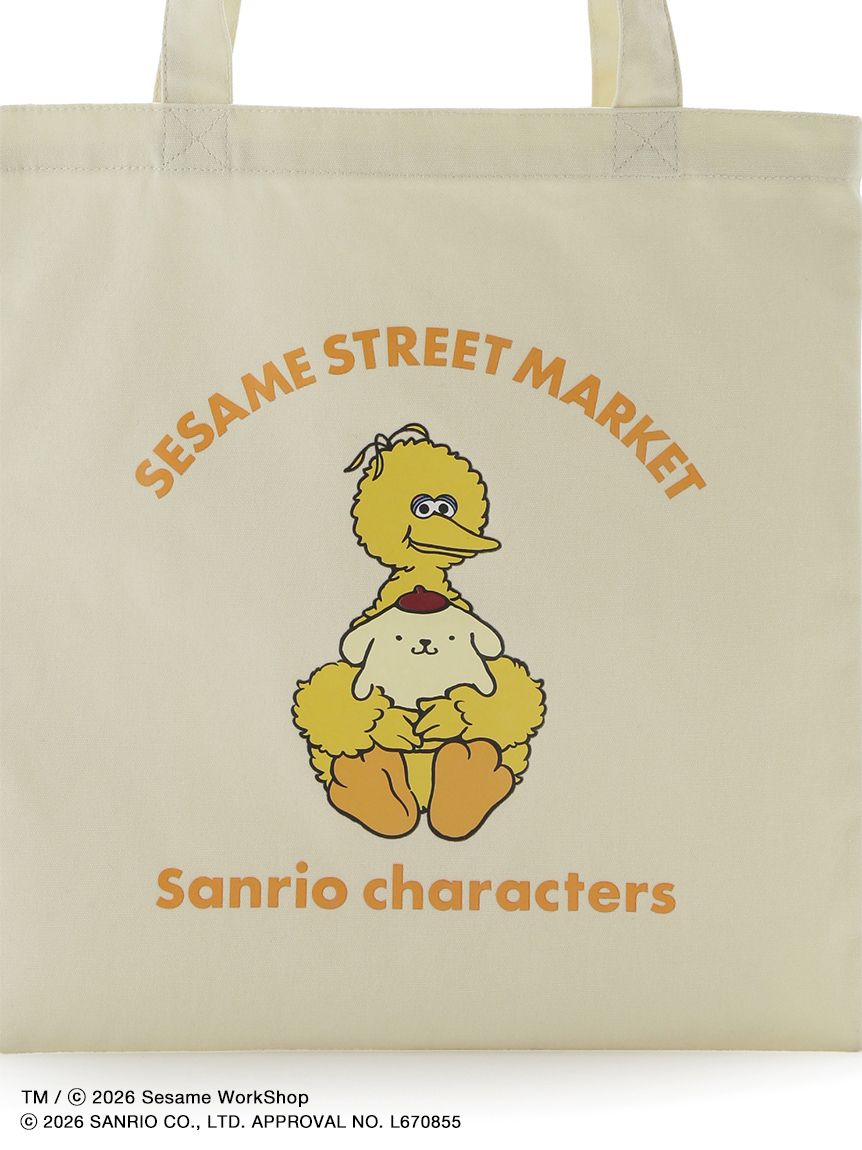 【預訂｜7月底】Sesame Street Market x Sanrio - 布袋 Elmo Cookie Monster Oscar Big Bird