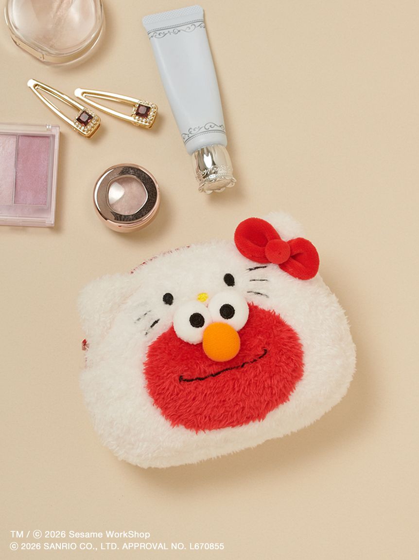 Pre-Order｜Late July】Sesame Street Market x Sanrio - Face Pouch