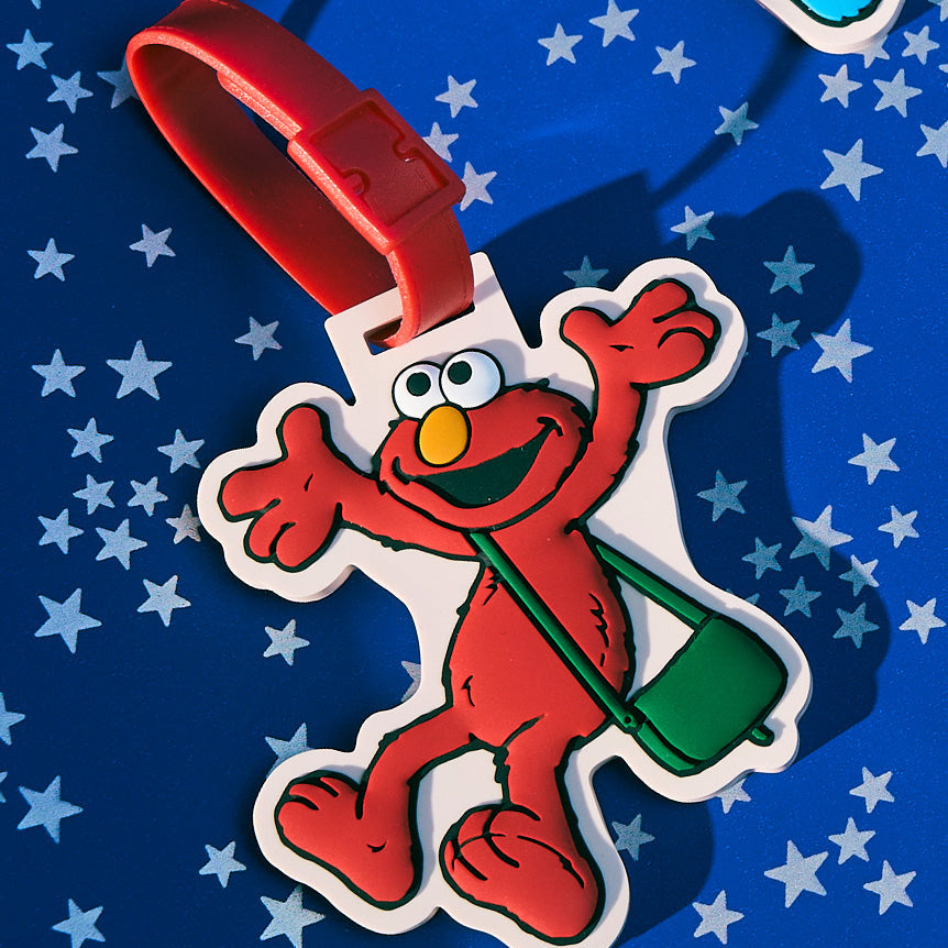 Sesame Street Market Have A Nice Trip - 行李牌 Elmo
