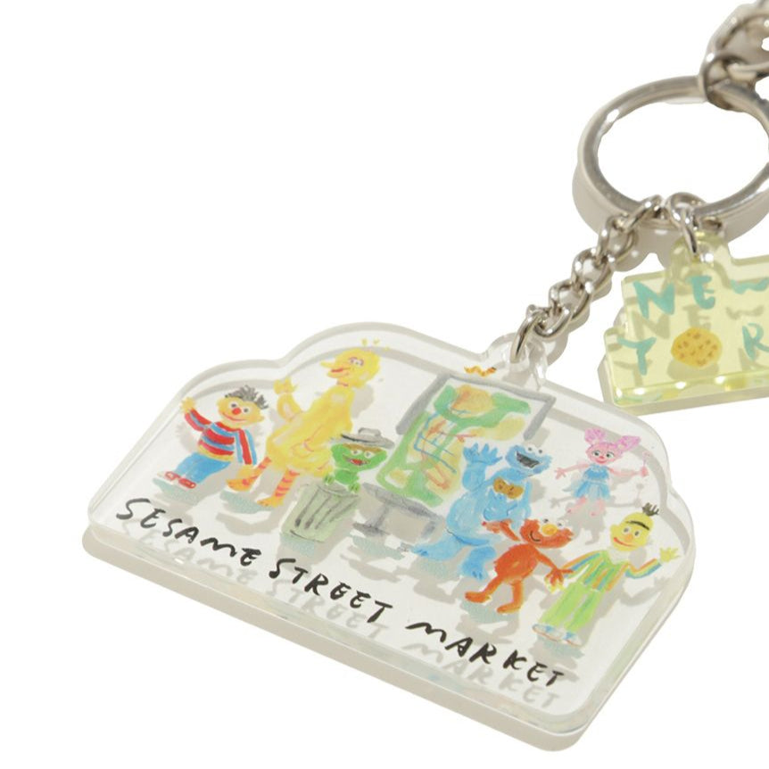 Sesame Street Market Hello! New York - 亞加力鑰匙扣